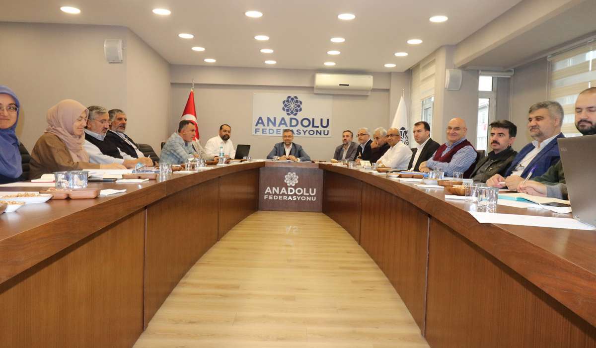Anadolu Federasyonu YK Toplantısı Yapıldı
