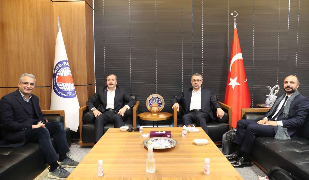 Memur-Sen Genel Başkanı Ali Yalçın’a Ziyaret
