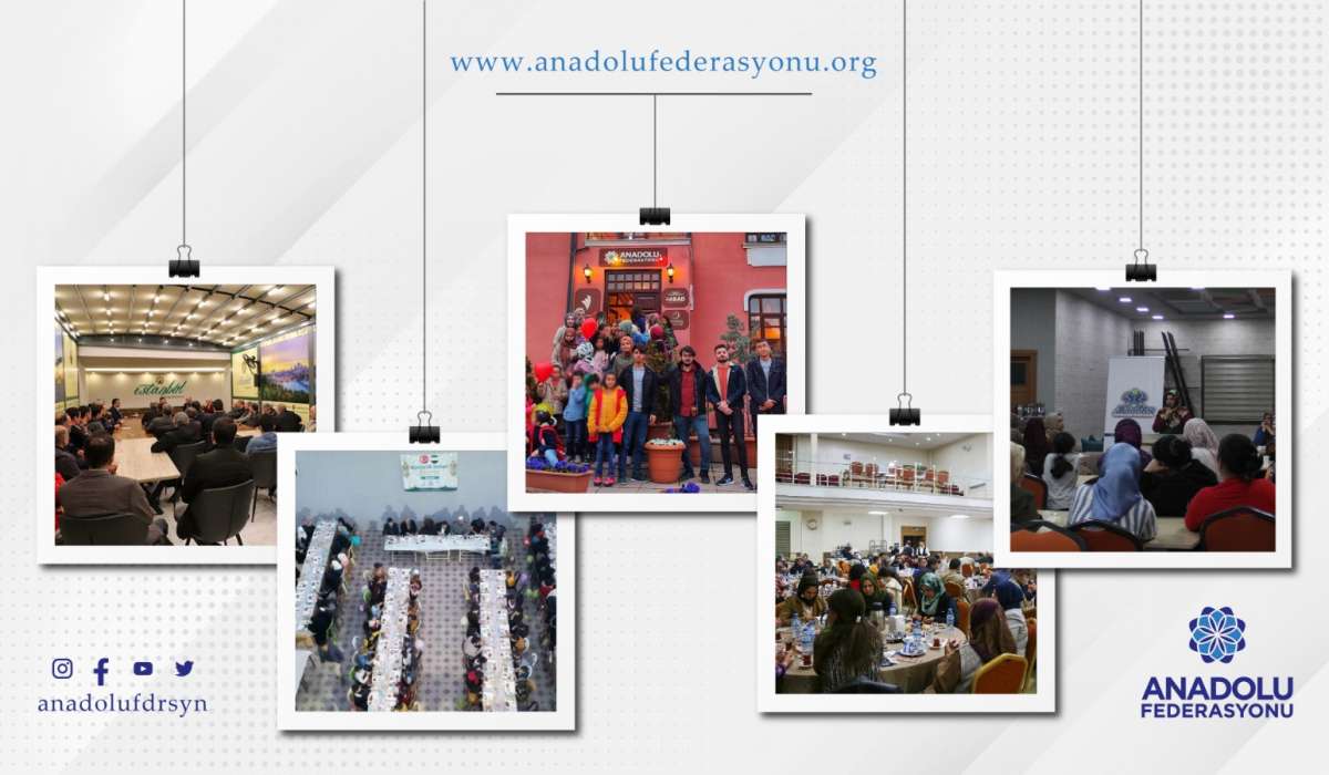 Anadolu Federasyonunda Ramazan Etkinlikleri Devam Ediyor