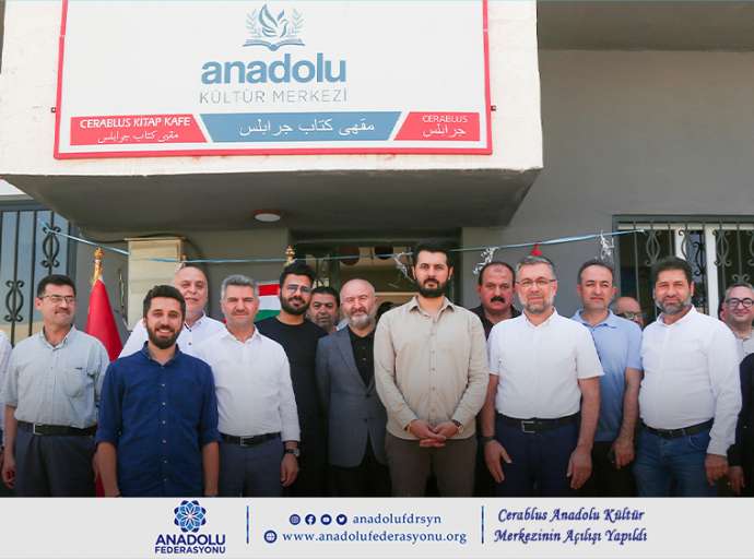 Cerablus Anadolu Kültür Merkezinin Açılışı Yapıldı