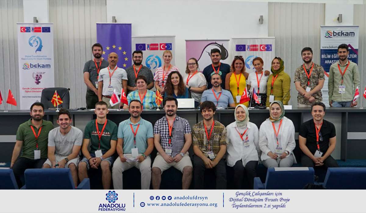 Gençlik Çalışanları için Dijital Dönüşüm Fırsatı Proje Toplantılarının 2.si yapıldı