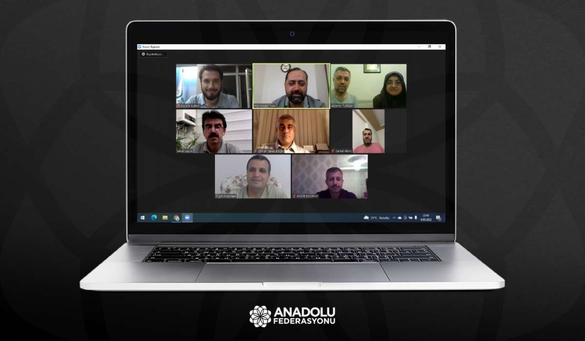Anadolu Federasyonu Genel İdare Kurulu Online Toplantısı Yapıldı