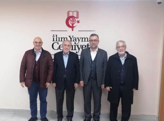 Anadolu Federasyonundan İlim Yayma Cemiyetine Ziyaret