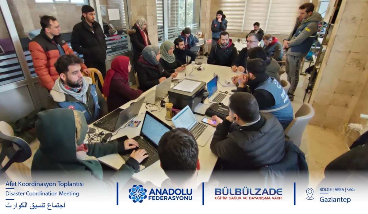 Afet Koordinasyon Toplantısı Yapıldı