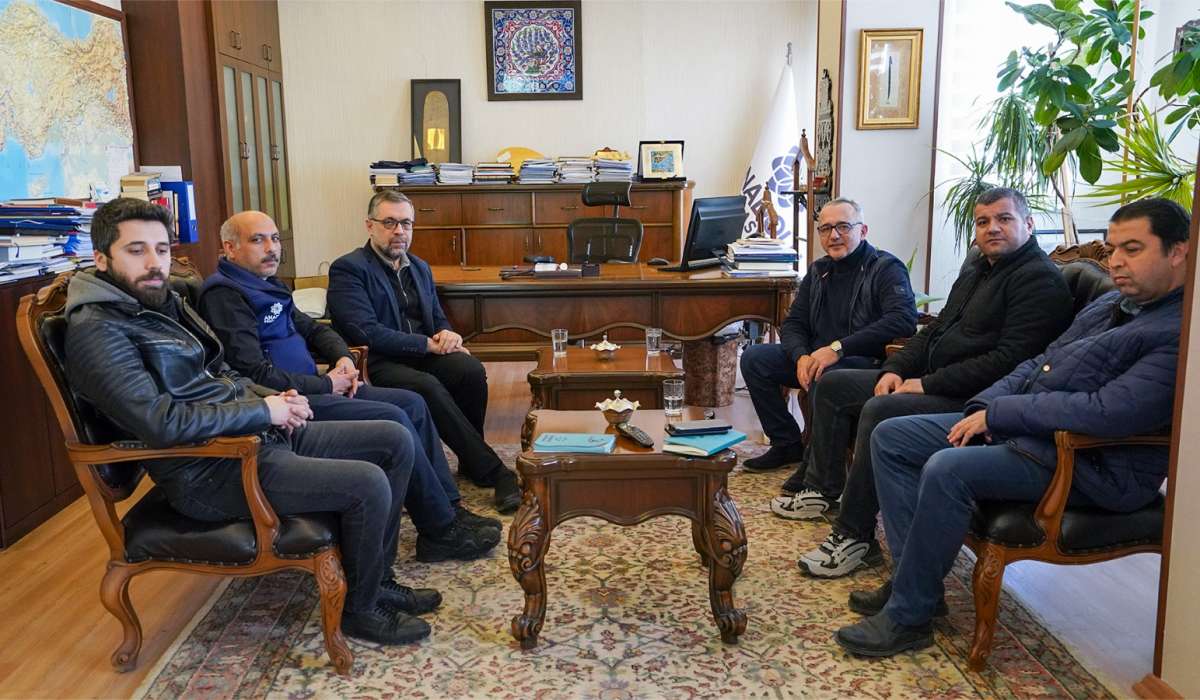 Hand In Hand (İyilik İçin El Ele) Derneği Başkanı Faddy Sahloul Afet Koordinasyon Merkezimizi Ziyaret Etti