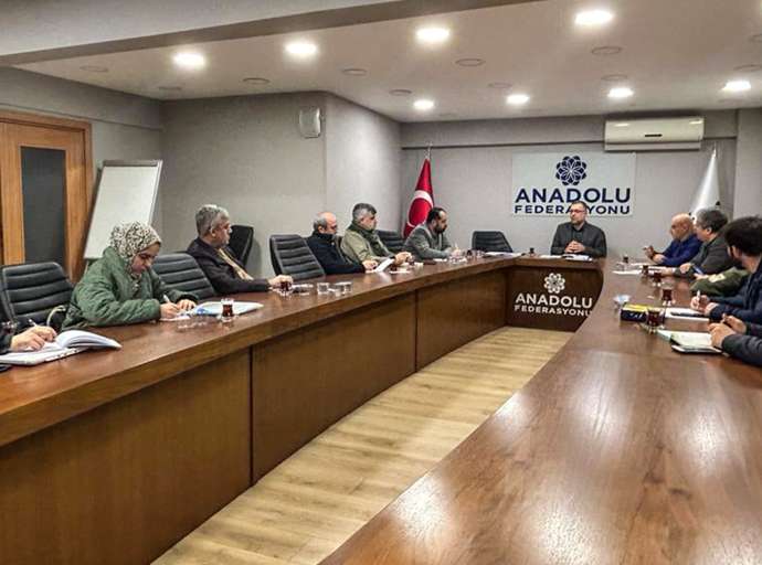 Anadolu Federasyonu Genel Merkez Koordinasyon Toplantısı Yapıldı