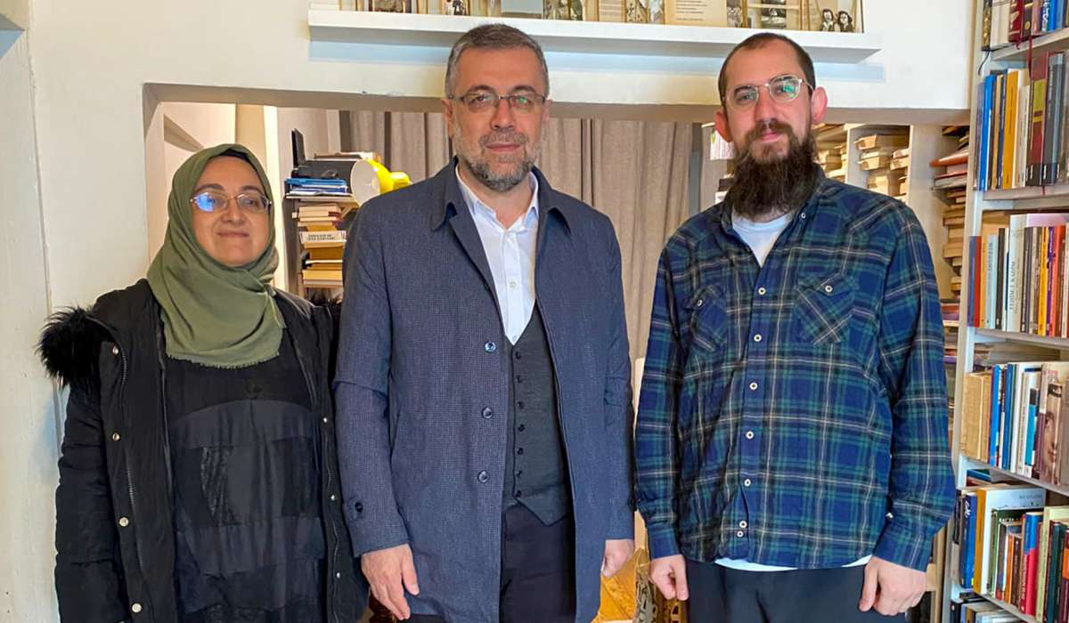 Anadolu Federasyonu Başkanımız Turgay Aldemir Kadim Sahaf Sahibi Ömer Çakır’ı Ziyaret Etti