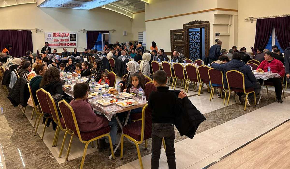Tarsus Açık Kapı Derneği Ramazan Faaliyetlerine Devam Ediyor