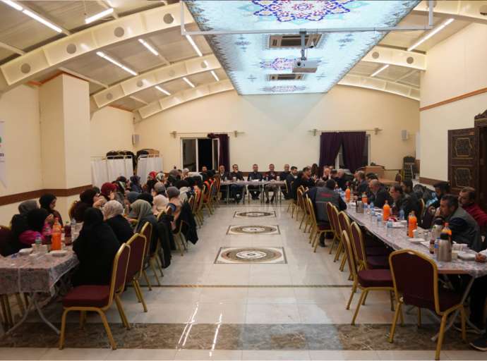Anadolu Federasyonu Birim Temsilcileri Rıdvan Hoca Vakfında İftar Programında Buluştu