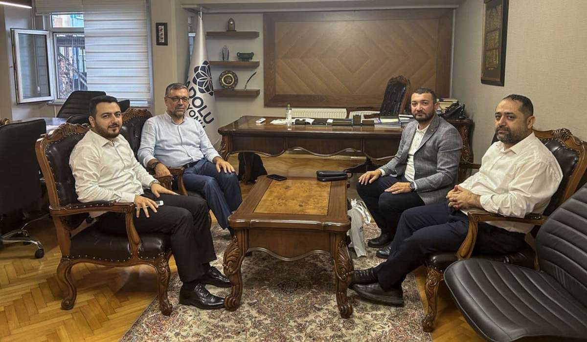 TGSP Başkanı Ali Haydar Ustaosmanoğlu, Anadolu Federasyonu Genel Merkezini Ziyaret Etti