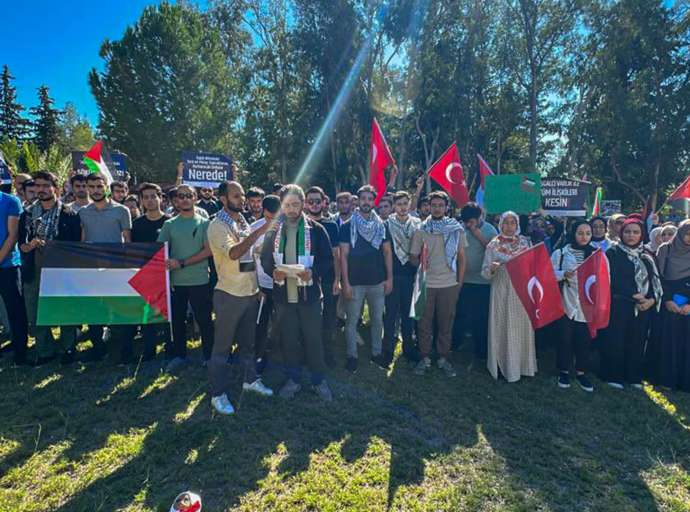 Anadolu Öğrenci Birliği Adana, Filistin'e Destek Programına Katıldı