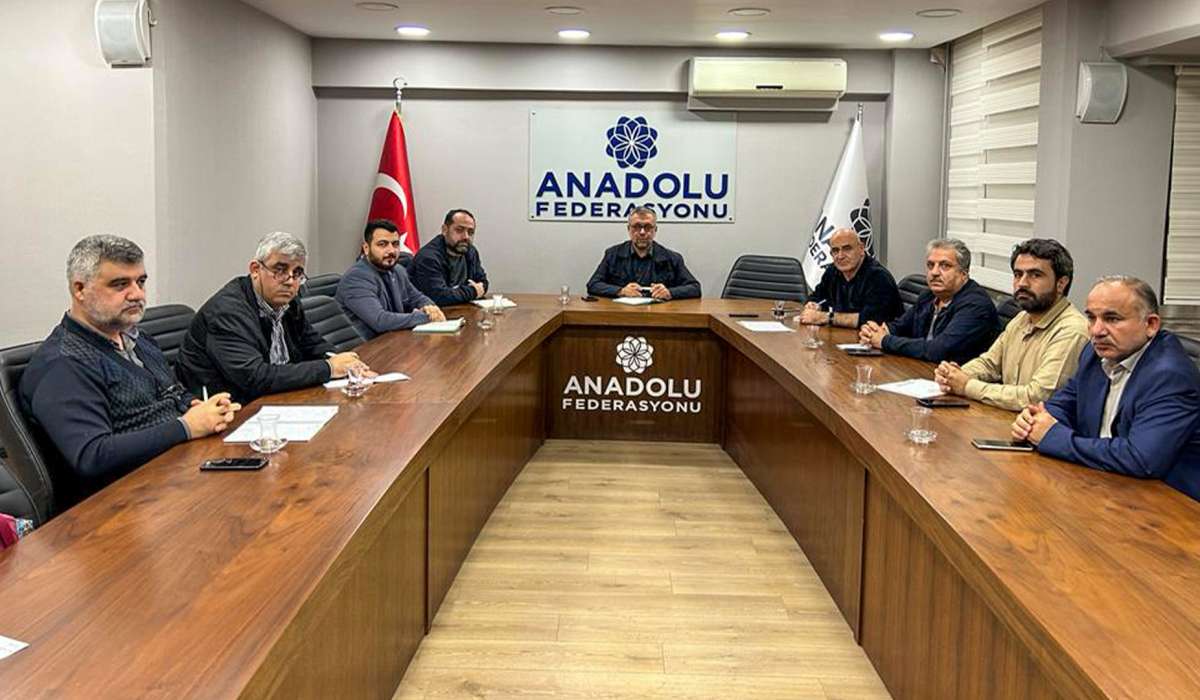 Anadolu Federasyonu Genel Merkez Koordinasyon Toplantısı Gerçekleşti