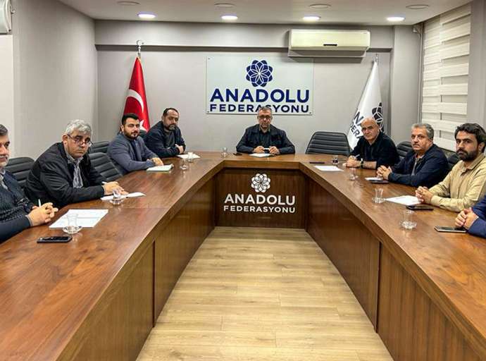 Anadolu Federasyonu Genel Merkez Koordinasyon Toplantısı Gerçekleşti