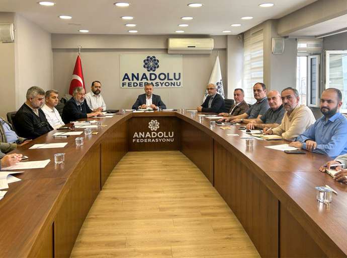 Anadolu Federasyonu Yönetim Kurulu Toplantısı Gerçekleştirildi
