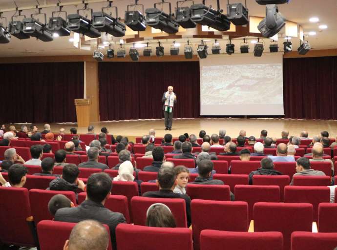 Ufuk Eğitim Derneği, "Gazze ve Filistin” Başlıklı Konferans Düzenledi
