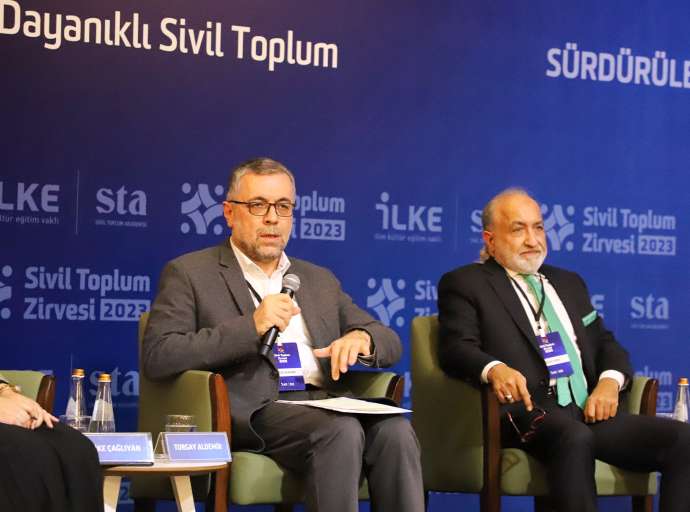 Anadolu Federasyonu Başkanı Turgay Aldemir, İlke Vakfı Tarafından Düzenlenen Sivil Toplum Zirvesi'ne Katılım Sağladı