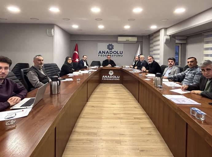 Anadolu Federasyonu Genel İdare Kurulu, Genel Merkezde Toplandı