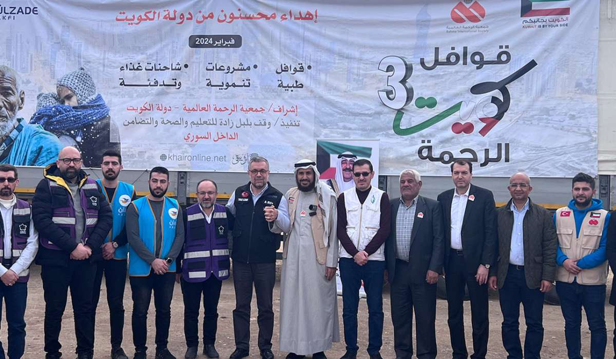 Türkiye-Kuveyt İş Birliğiyle Suriyeli Mazlumlara Yardım Köprüsü