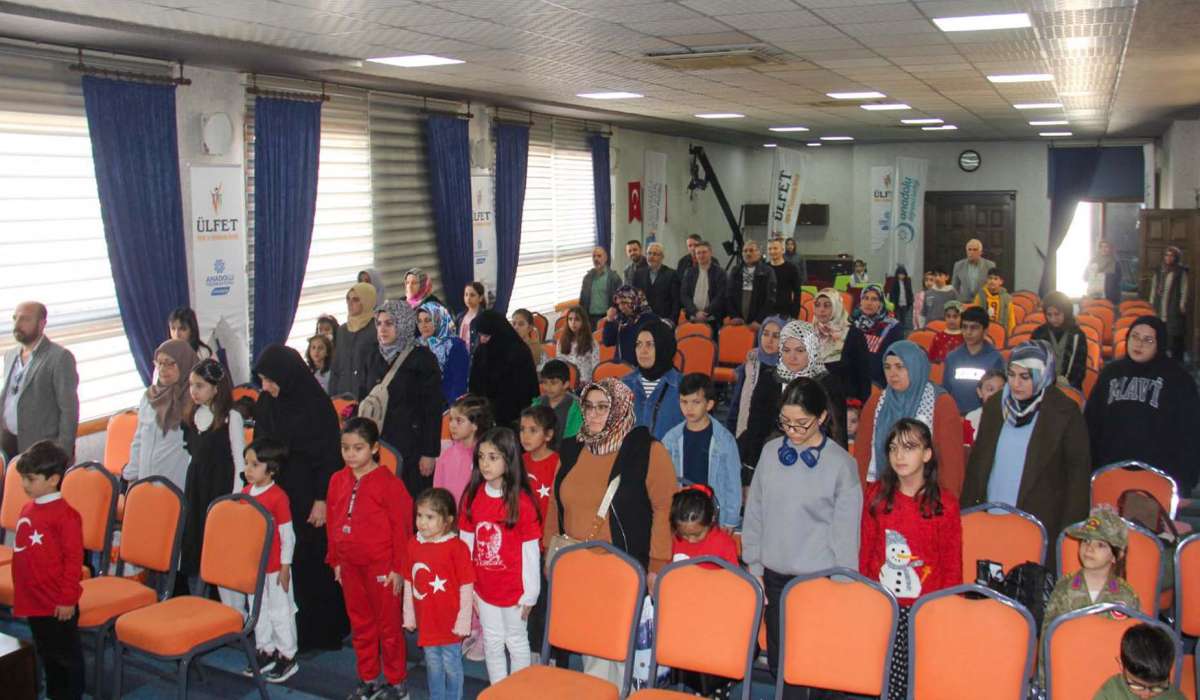 Ülfet Derneği Eke Komisyonu İstiklal Marşını Güzel Okuma Yarışması Düzenledi