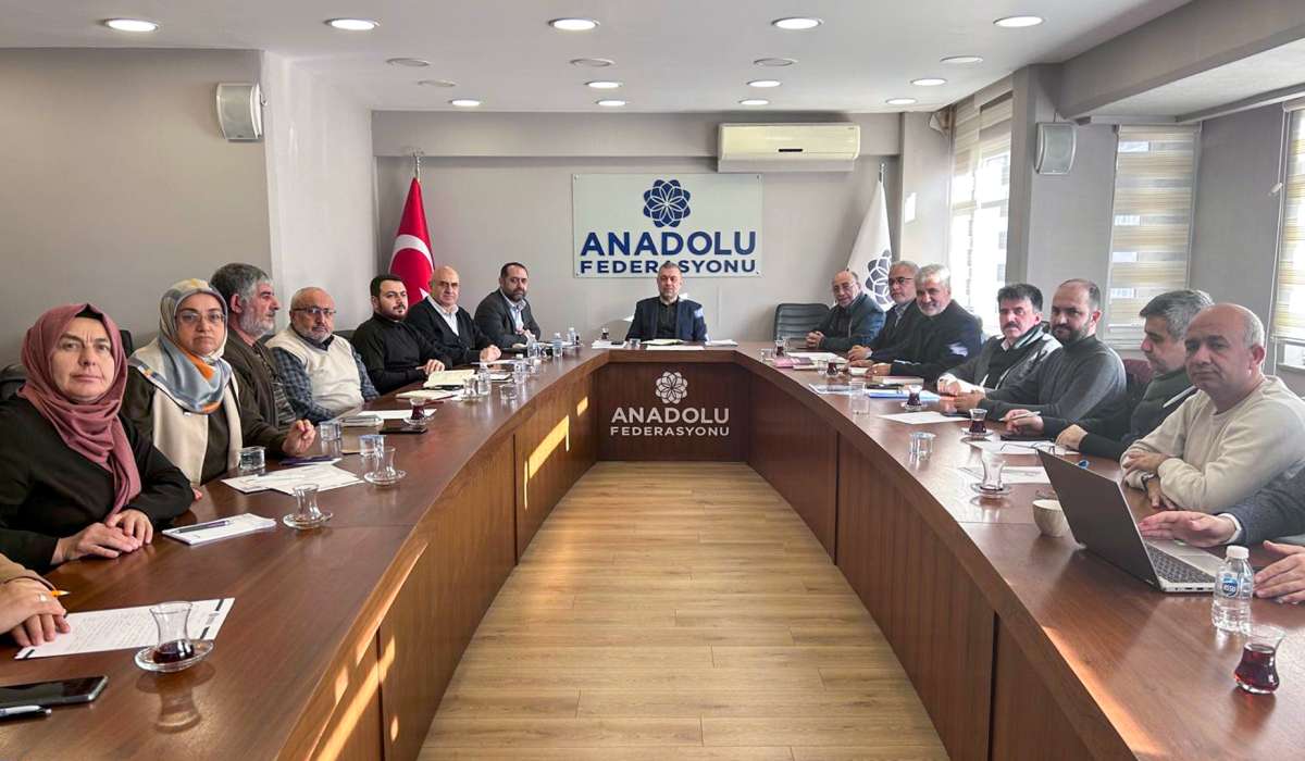 Anadolu Federasyonu Yönetim Kurulu Toplantısı