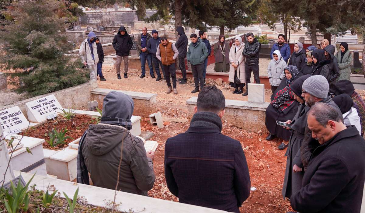 Yunus ve Zeynep Keklikçi'nin Kabirleri Ziyaret Edildi