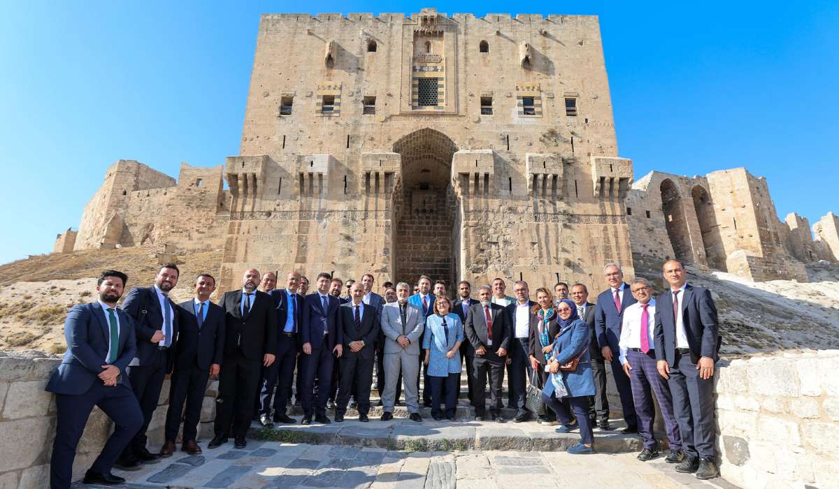 Gaziantep Büyükşehir Belediyesi ve Anadolu Federasyonu’ndan Suriye'ye Çalışma Ziyaretleri