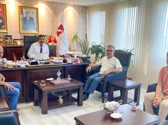 Anadolu Federasyonu Başkanı Turgay Aldemir İzmir Ziyaretleri