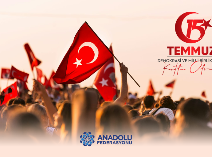15 Temmuz Milli Birlik ve Demokrasi Günü Kutlu Olsun