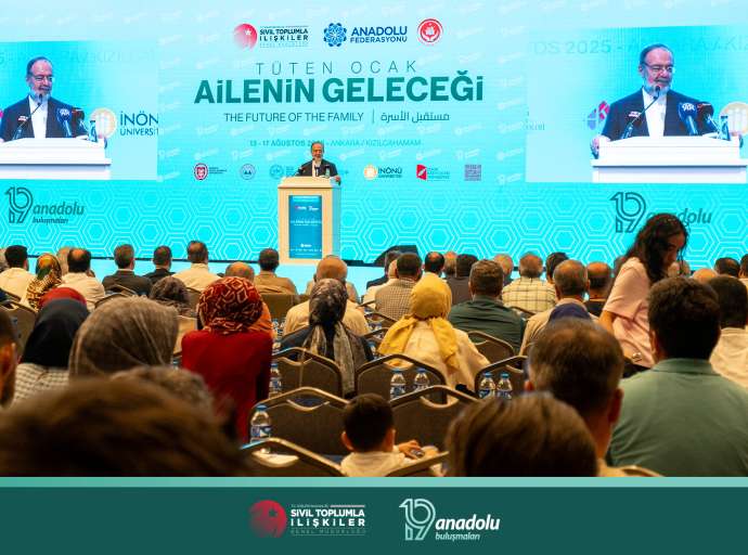 Prof. Dr. Mehmet Görmez 19. Anadolu Buluşmaları’na Katıldı