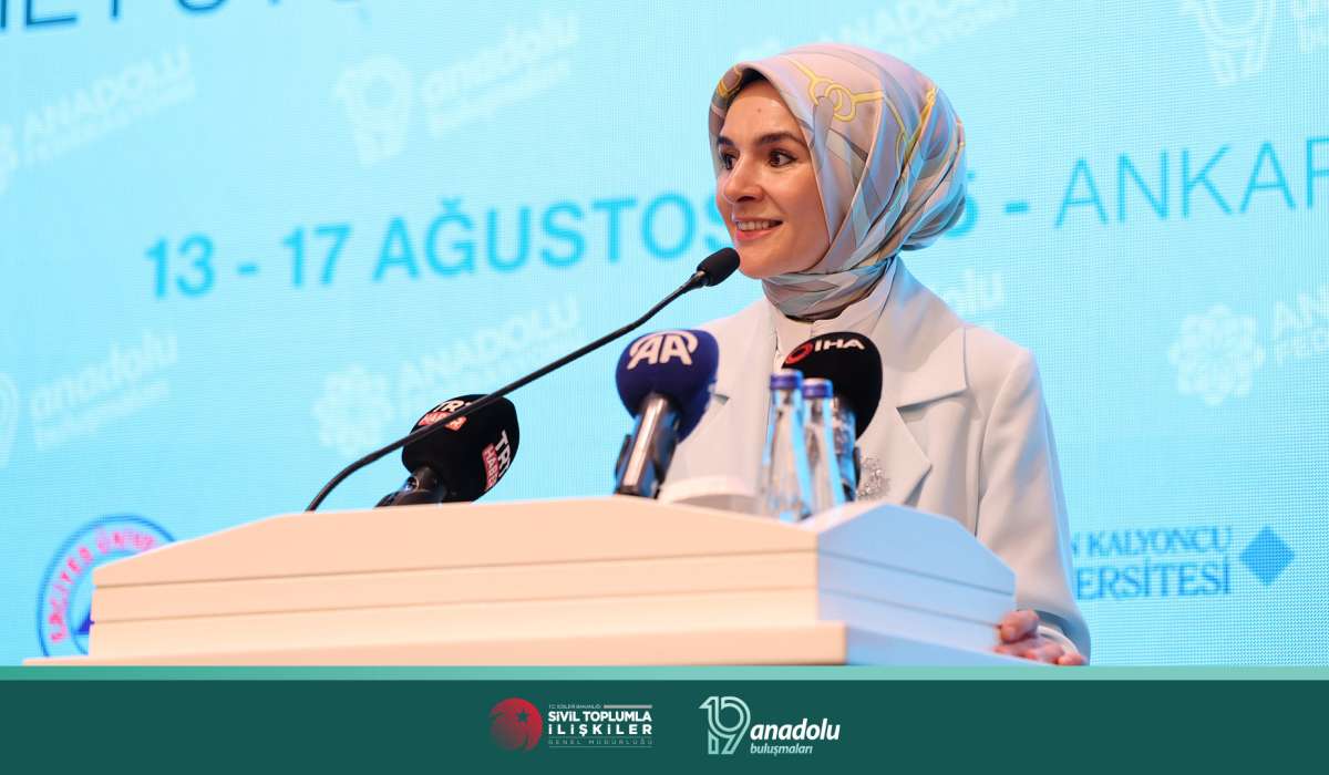 Aile ve Sosyal Hizmetler Bakanı Mahinur Özdemir Göktaş 19. Anadolu Buluşmaları’na Katıldı