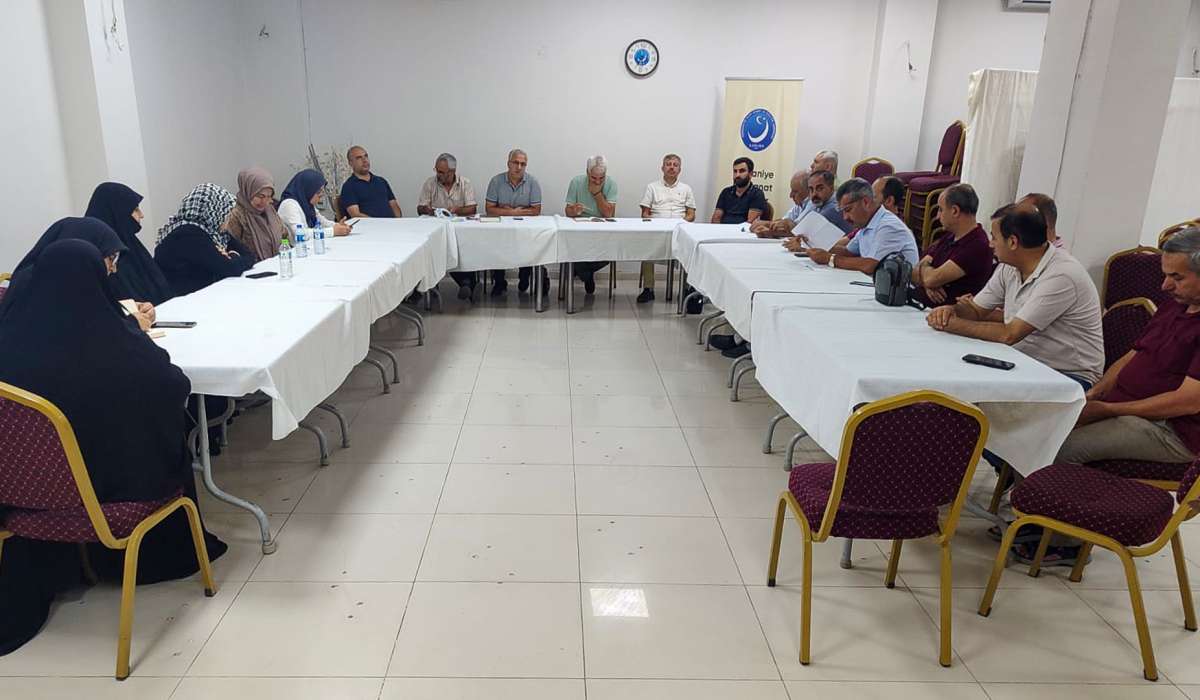 Osmaniye İlsan-der’de 19. Anadolu Buluşmaları Değerlendirme Toplantısı Yapıldı