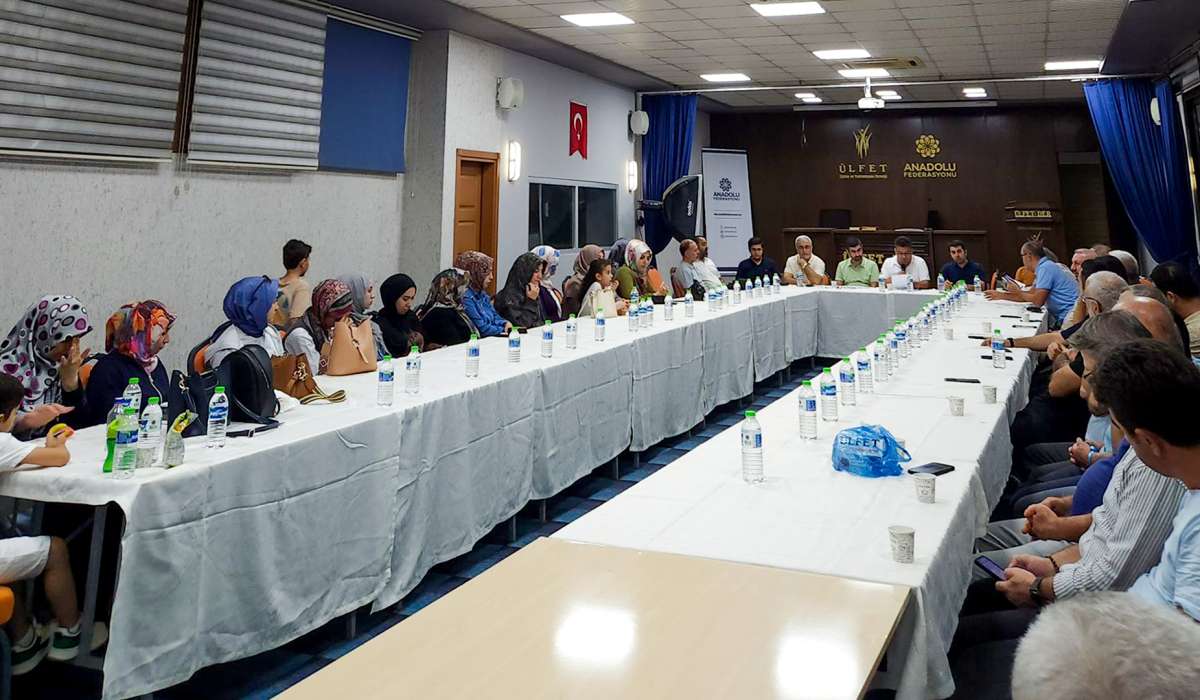 Ülfet Derneği 19. Anadolu Buluşmaları Değerlendirme Programı   