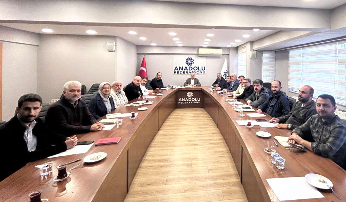 Anadolu Federasyonu Yönetim Kurulu Toplantısı