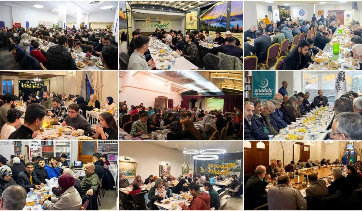 Üye Derneklerimizle İnsanlara Dokunduğumuz İftarlar