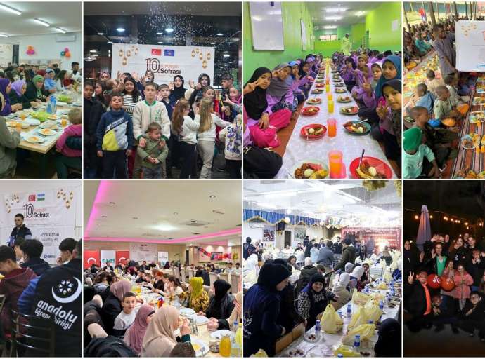 18 Ülkede Kardeşlik Sofralarımızı Kurduk 10 Bin Gönüle Misafir Olduk